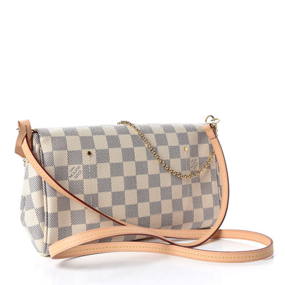 Louis Vuitton Damier Azur Favorite MM 3 of 11