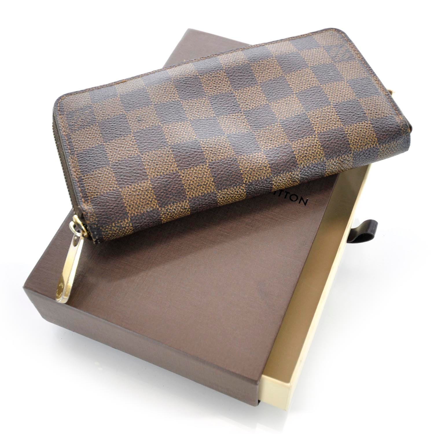 Louis Vuitton Damier Ebene Zippy Wallet 11 of 11
