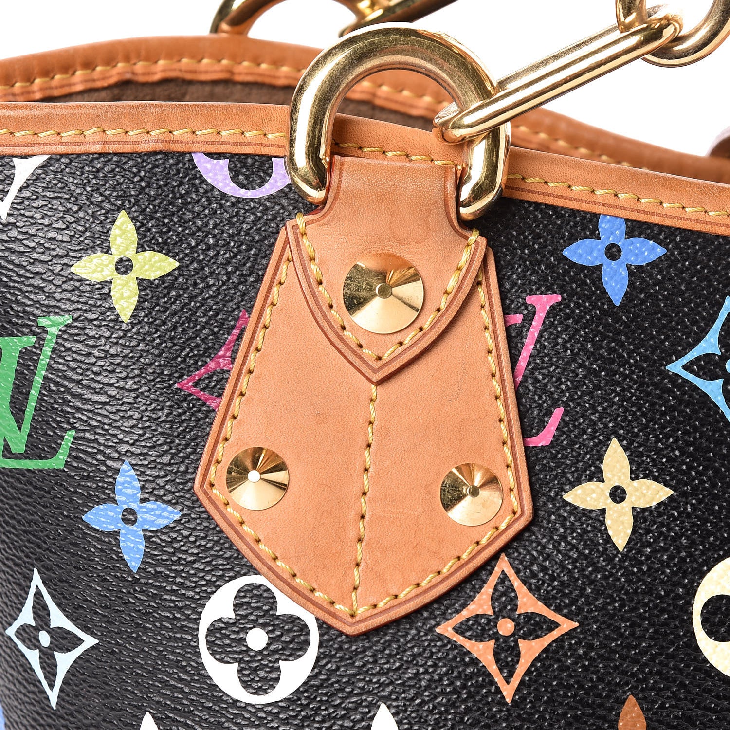 Louis Vuitton Monogram Multicolor Annie MM Black 12 of 15