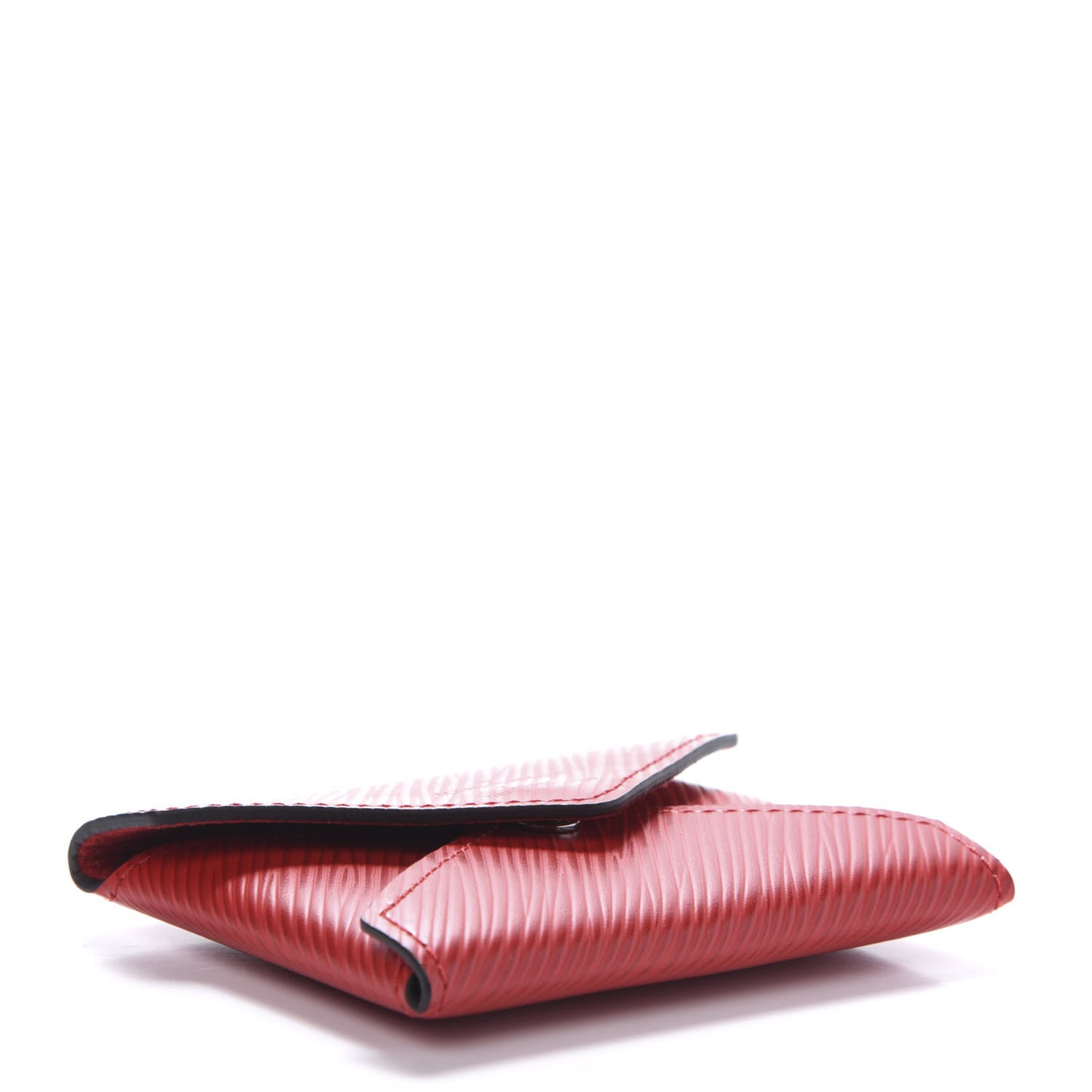 Epi Small Kirigami Pochette Insert Coquelicot