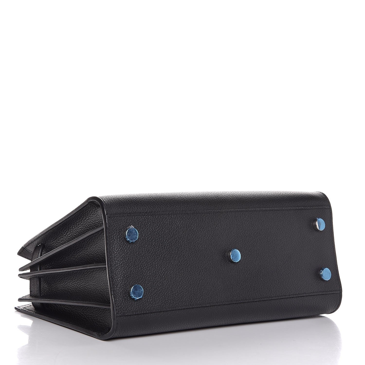 Saint Laurent Grained Calfskin Baby Sac De Jour Black 4 of 8