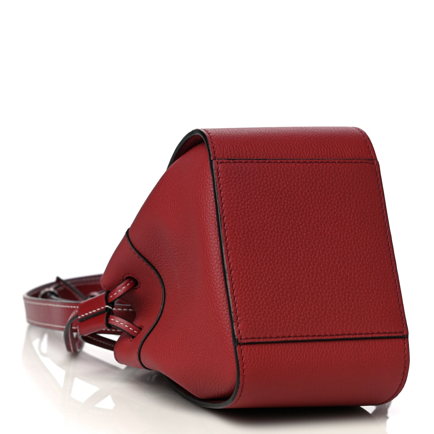Loewe Calfskin Mini Hammock Shoulder Bag Dark Red 4 of 9