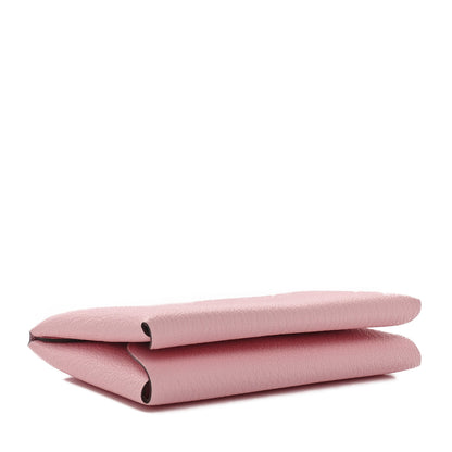 Hermes Chevre Mysore Calvi Duo Card Case Rose Sakura 4 of 9