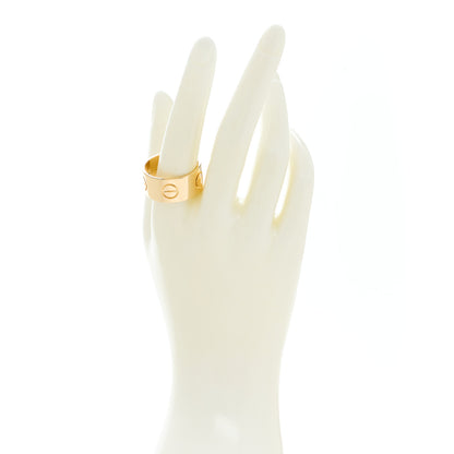 Cartier 18K Yellow Gold 11mm LOVE Ring 68 12.25 2 of 5