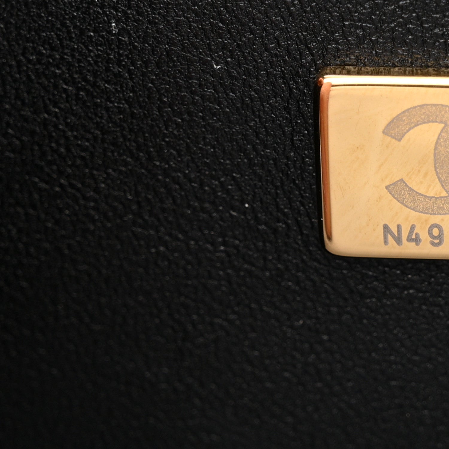 Chanel Lambskin Enamel Quilted Mini Flap Black 7 of 13