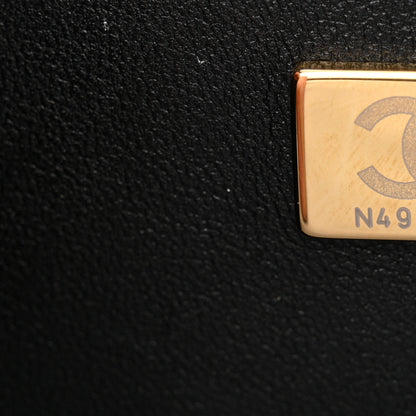 Chanel Lambskin Enamel Quilted Mini Flap Black 7 of 13