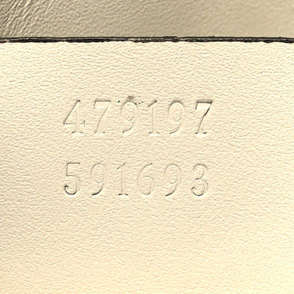 Gucci GG Supreme Monogram Medium Padlock Tote White 7 of 12