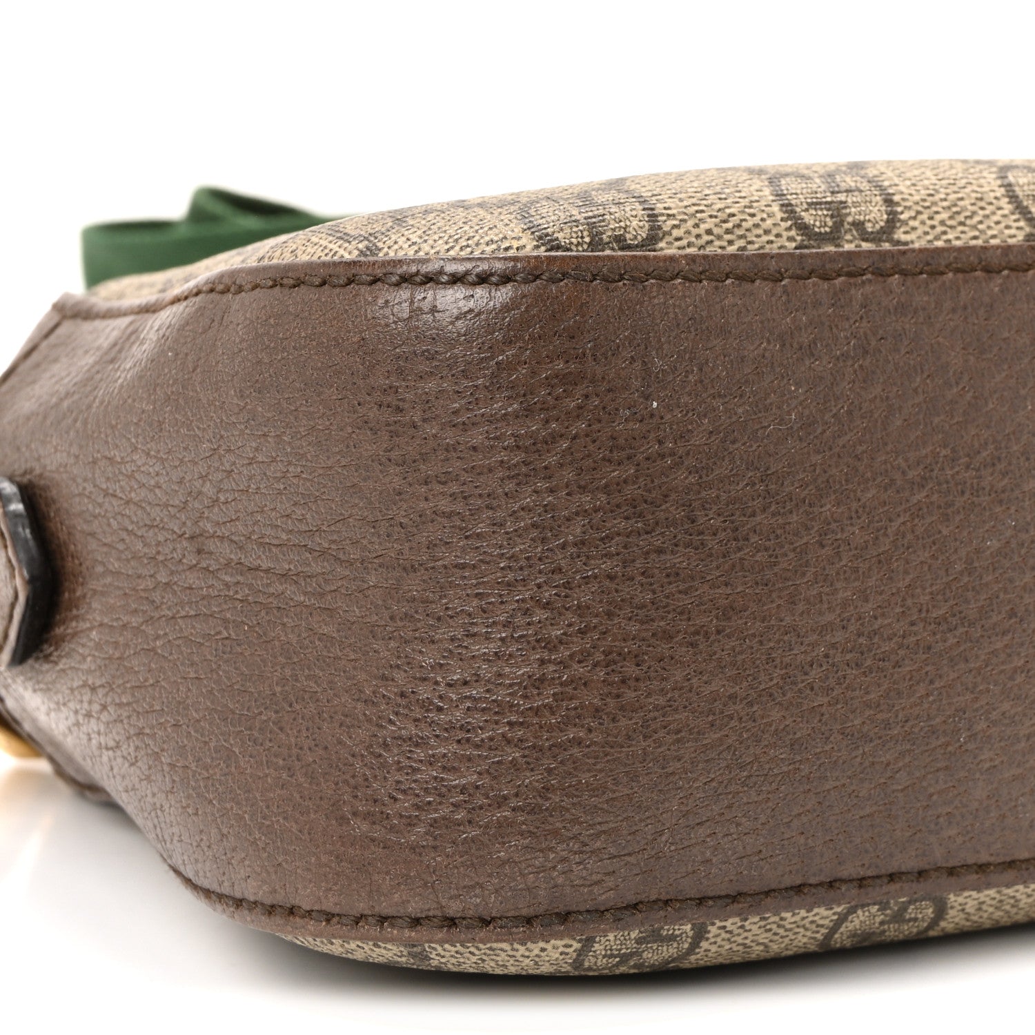 Gucci GG Supreme Monogram Web Neo Vintage Shoulder Bag Beige New Acero Crop 9 of 10