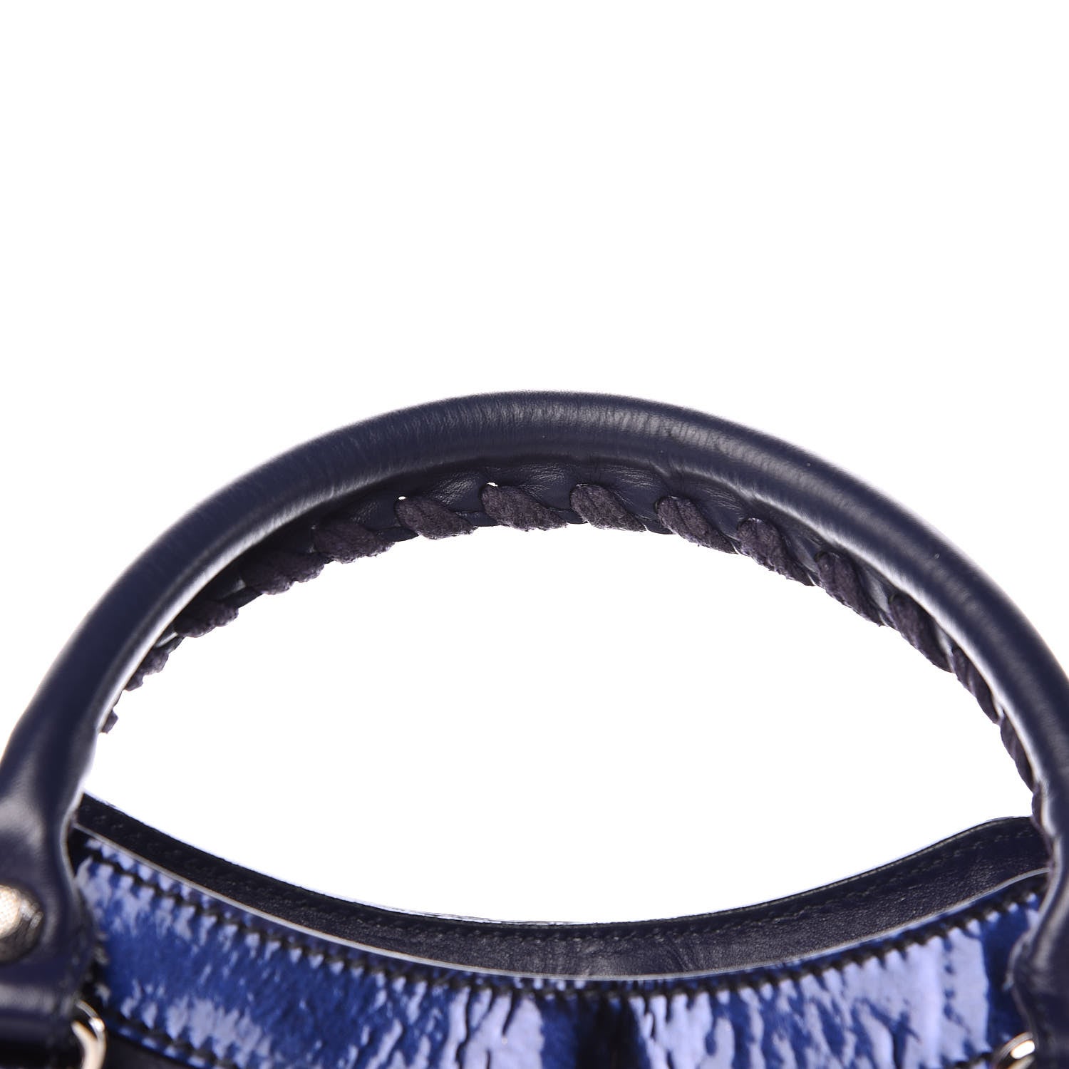 Balenciaga Smooth Calfskin Metallic Patent Giant 12 Silver Hardware City Ultraviolet 16 of 22