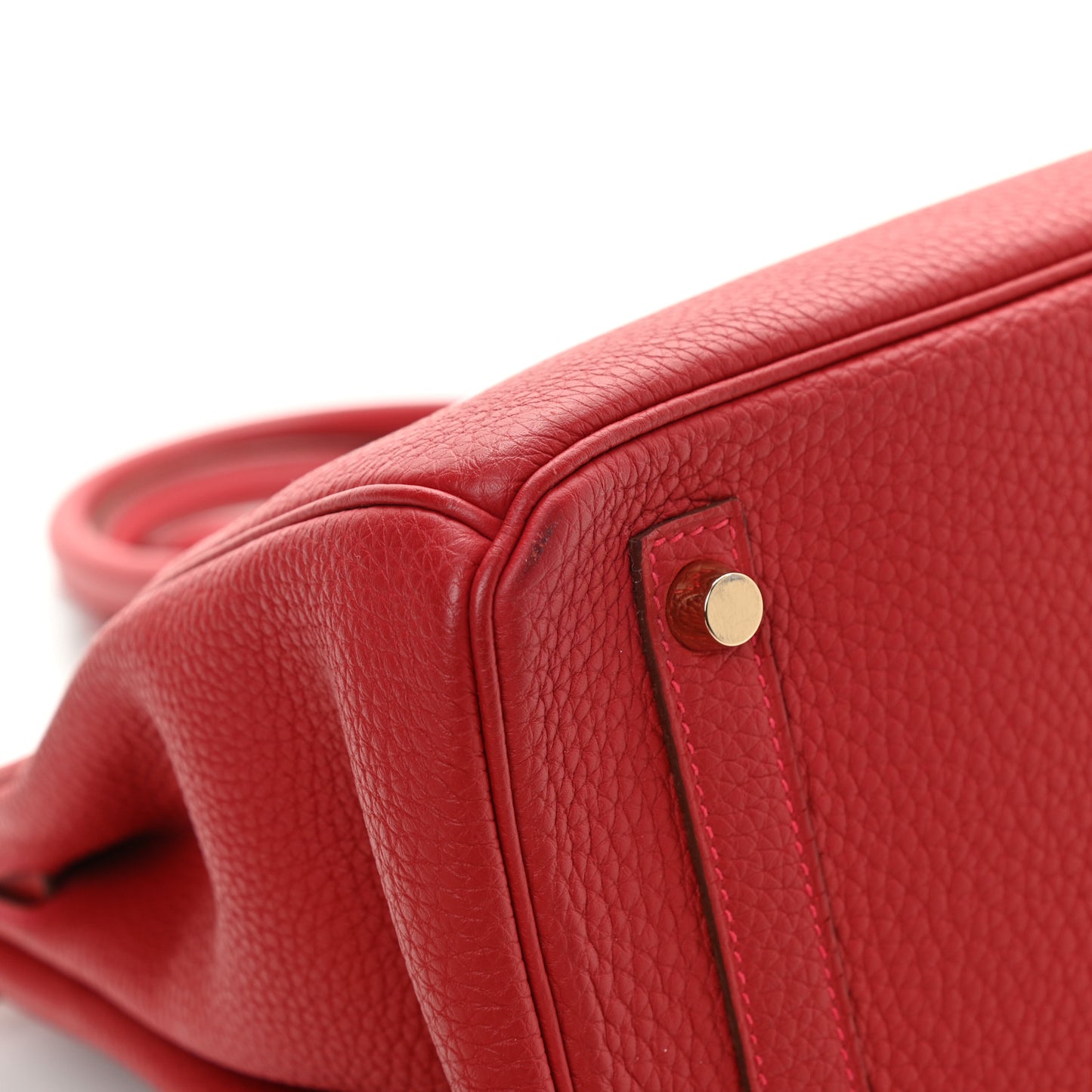 Togo Birkin 30 Rouge Casaque