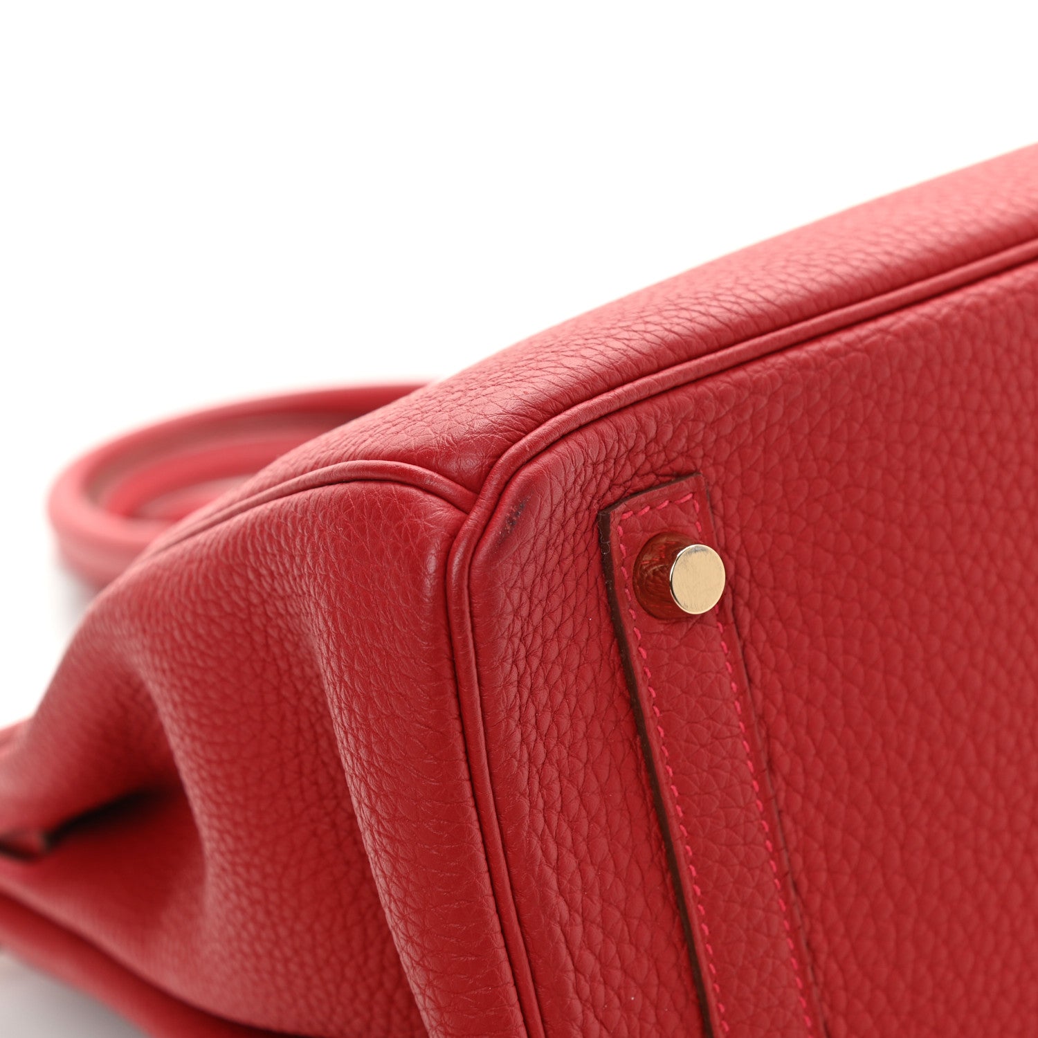 Hermes Togo Birkin 30 Rouge Casaque 12 of 19