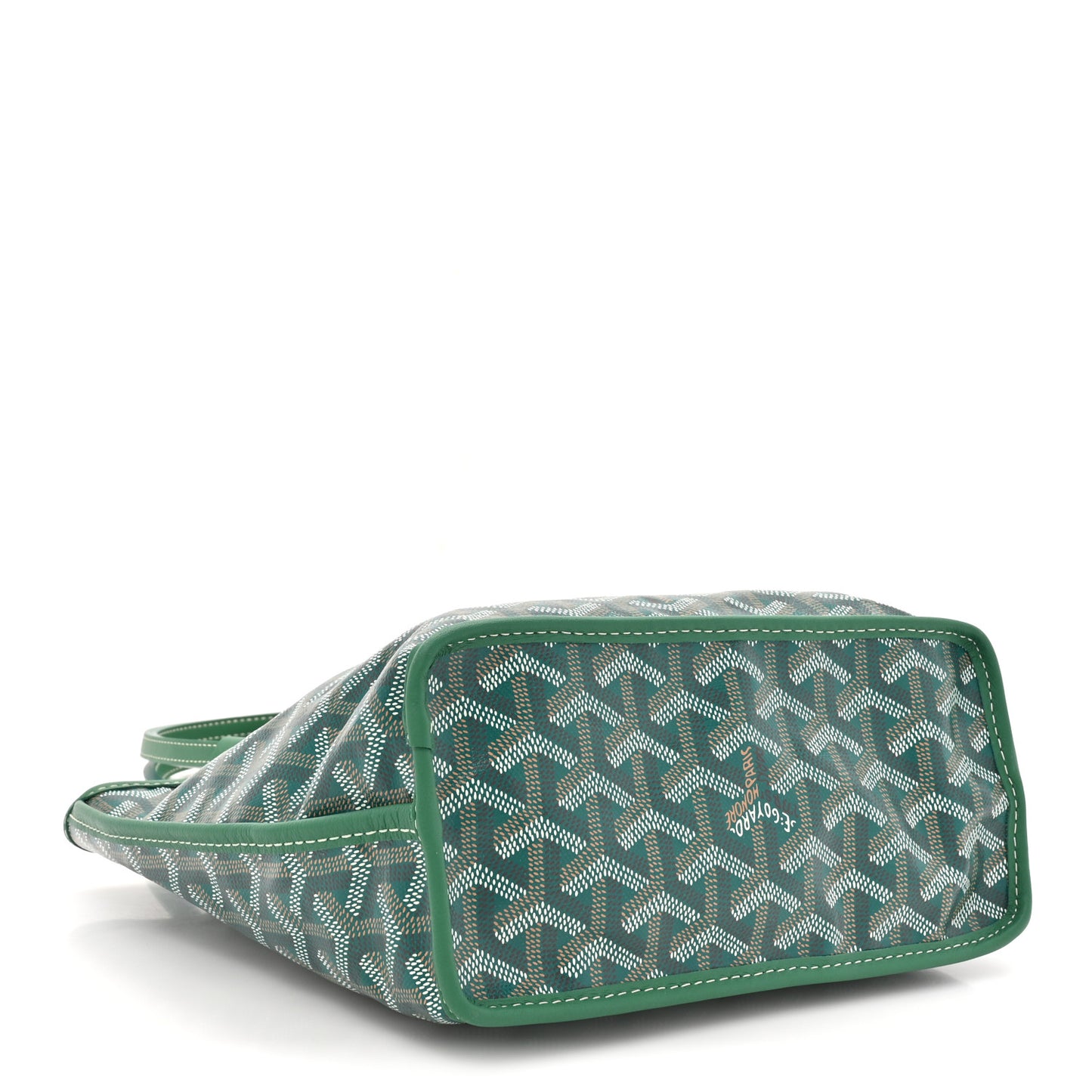 Goyardine Reversible Mini Anjou Green