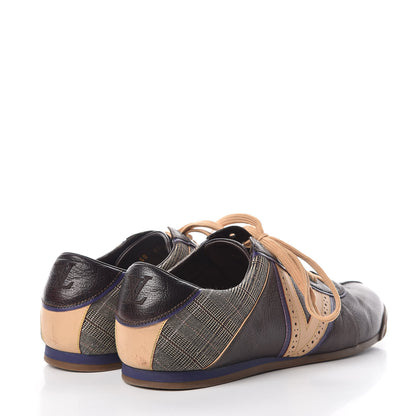Louis Vuitton Calfskin Zephyr Sneakers 9 Cacao 4 of 16