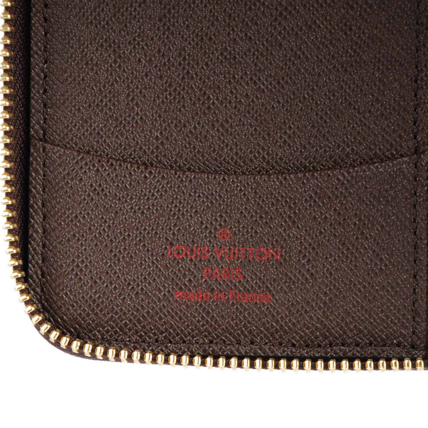 Louis Vuitton Damier Ebene Zippy Compact Wallet 6 of 7