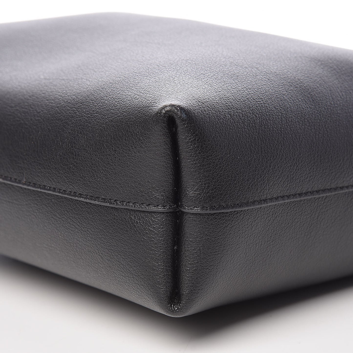 Calfskin Toy Shopping Tote Black