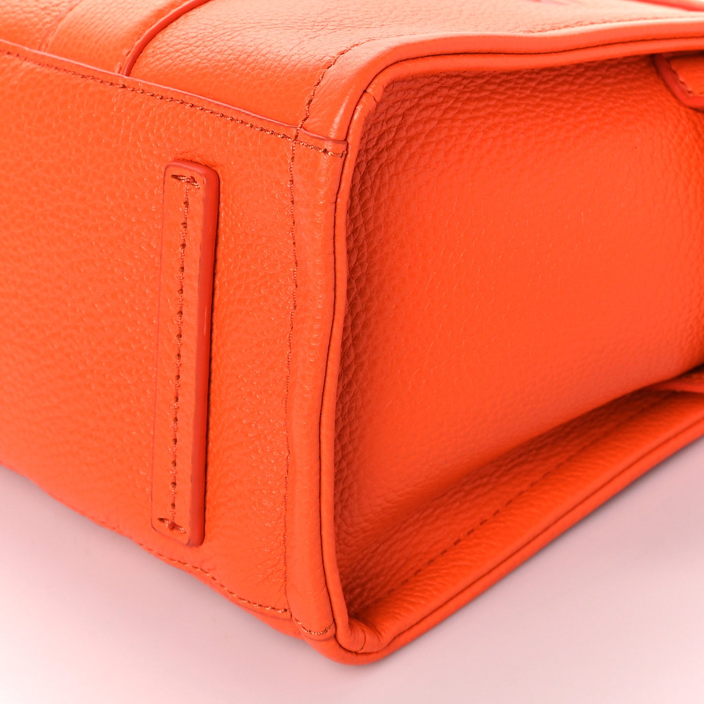 Grained Calfskin Medium The Tote Bag Dragon Fire