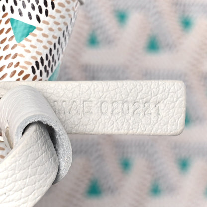 Goyard Goyardine Saint Louis Claire Voie GM White Opaline 7 of 13