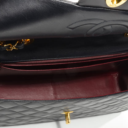Chanel Lambskin XL Jumbo Flap Black 6 of 10