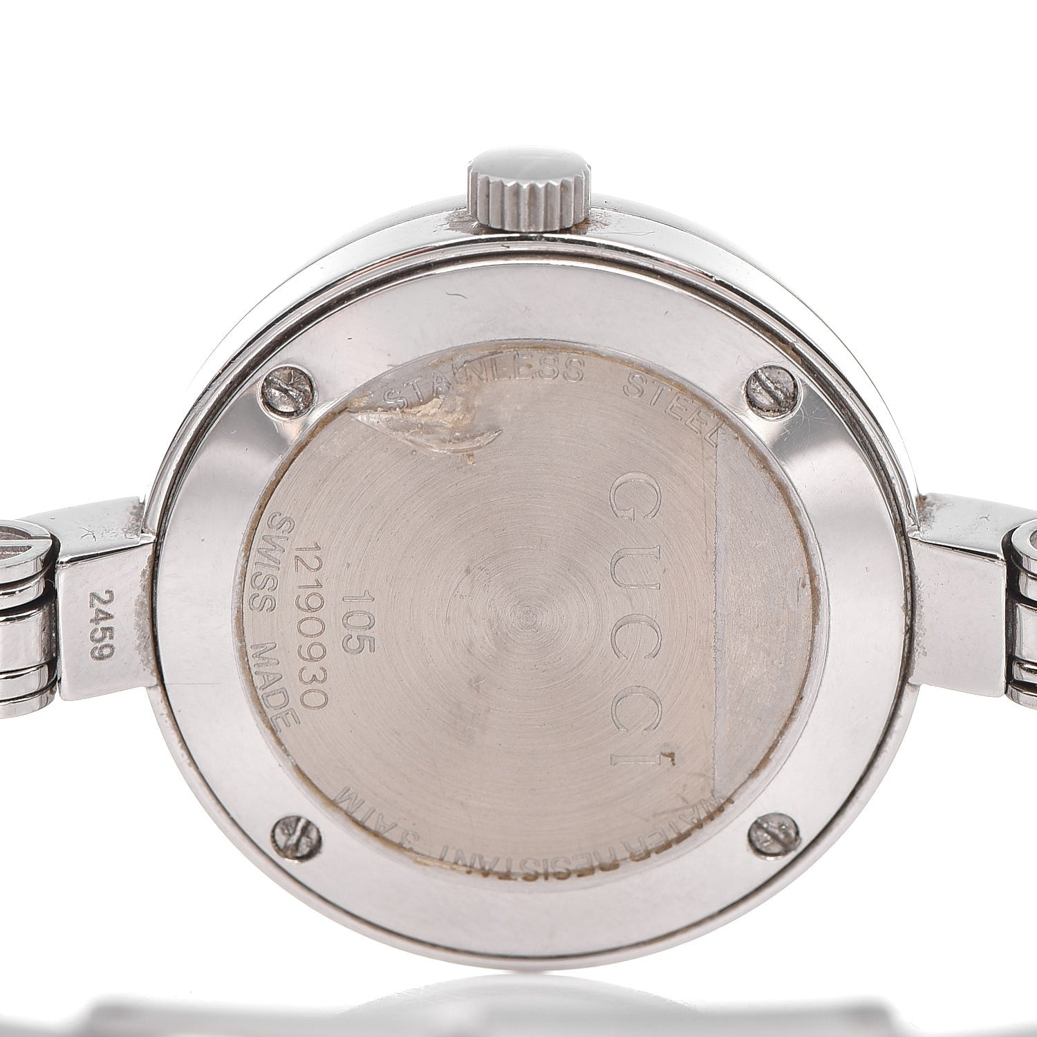 Gucci Stainless Steel 25mm 105 Series Quartz Watch 5 of 8