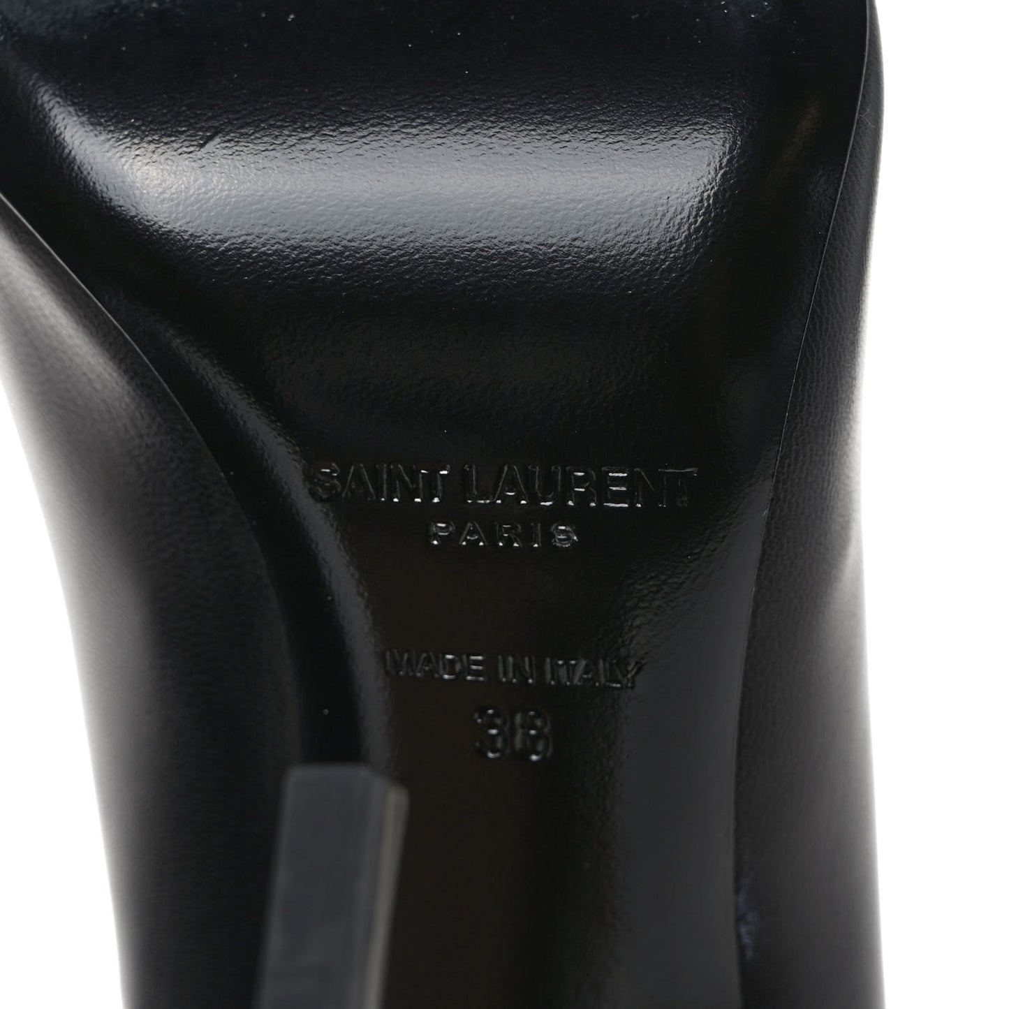 Calfskin Opyum 100 Pumps 38 Black