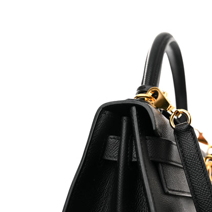 Hermes Epsom Kelly Sellier 28 Black 11 of 14