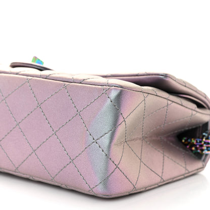 Chanel Iridescent Lambskin Quilted 2.55 Reissue 226 Flap Light Purple 10 of 11