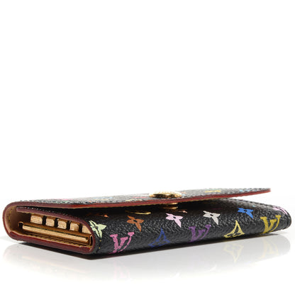 Louis Vuitton Monogram Multicolor Multicles 4 Key Holder Black 4 of 7