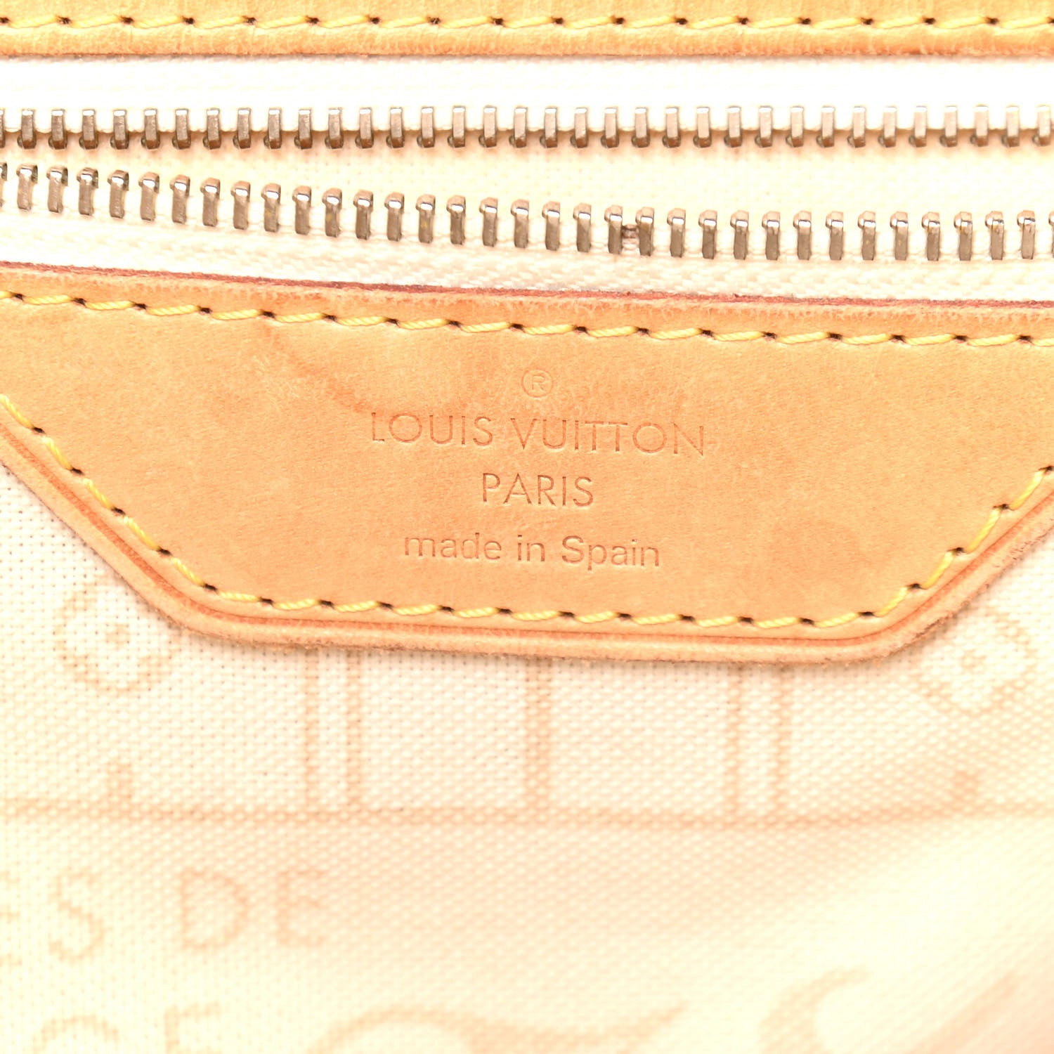 Louis Vuitton Damier Azur Neverfull MM 5 of 10