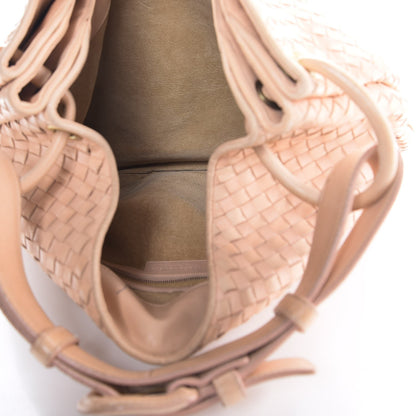 Bottega Veneta Nappa Intrecciato Duette Shoulder Bag Lotus 7 of 22