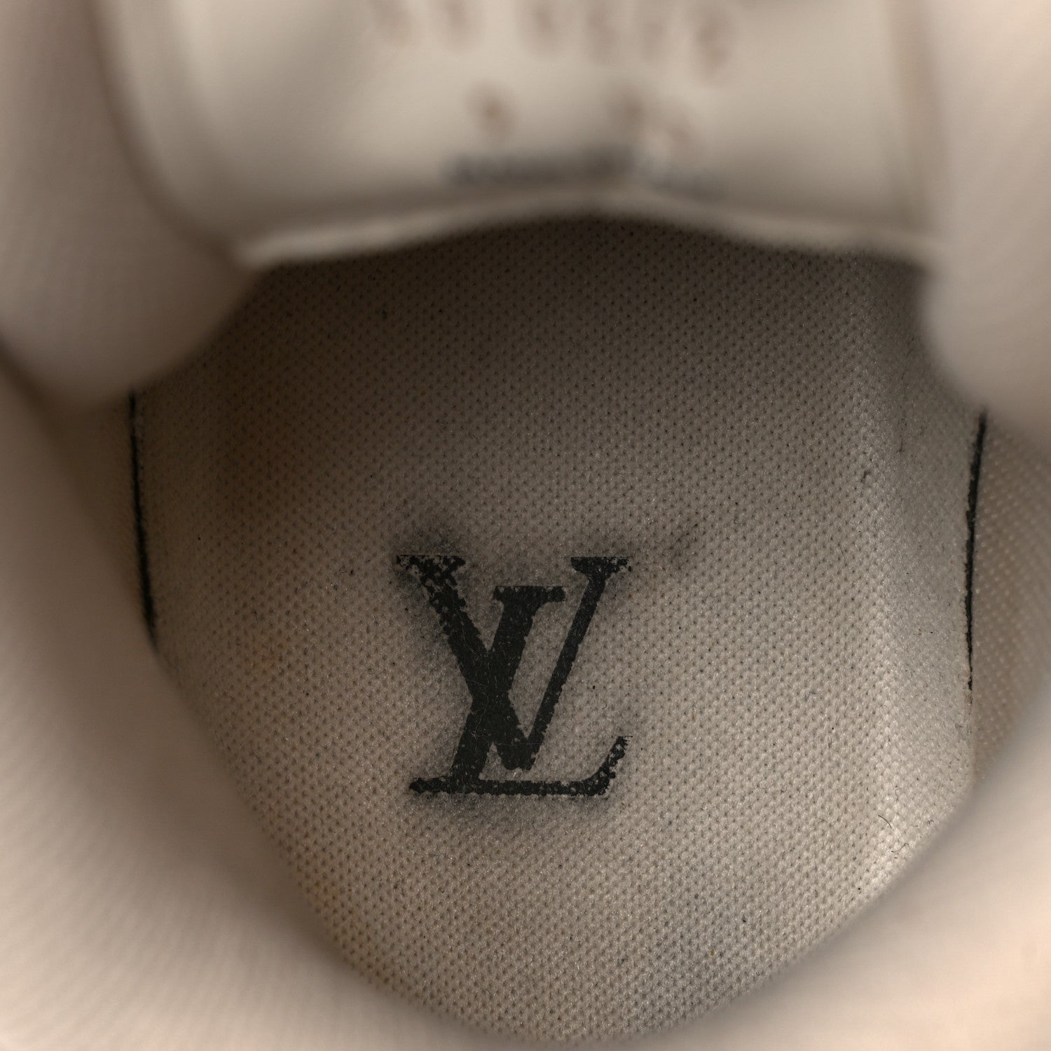 Louis Vuitton X NIKE Damier Azur Mens Air Force 1 High Top Sneakers 9 White 8 of 12