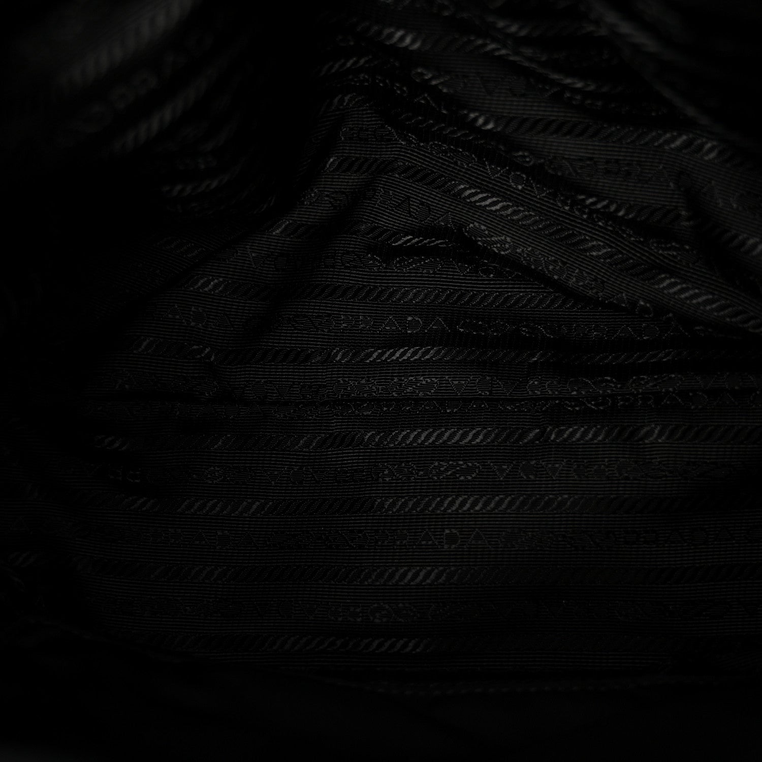 Prada Re-Nylon Nappa Triangle Quilted Padded Double Handled Zip Pocket Tote Black 5 of 11