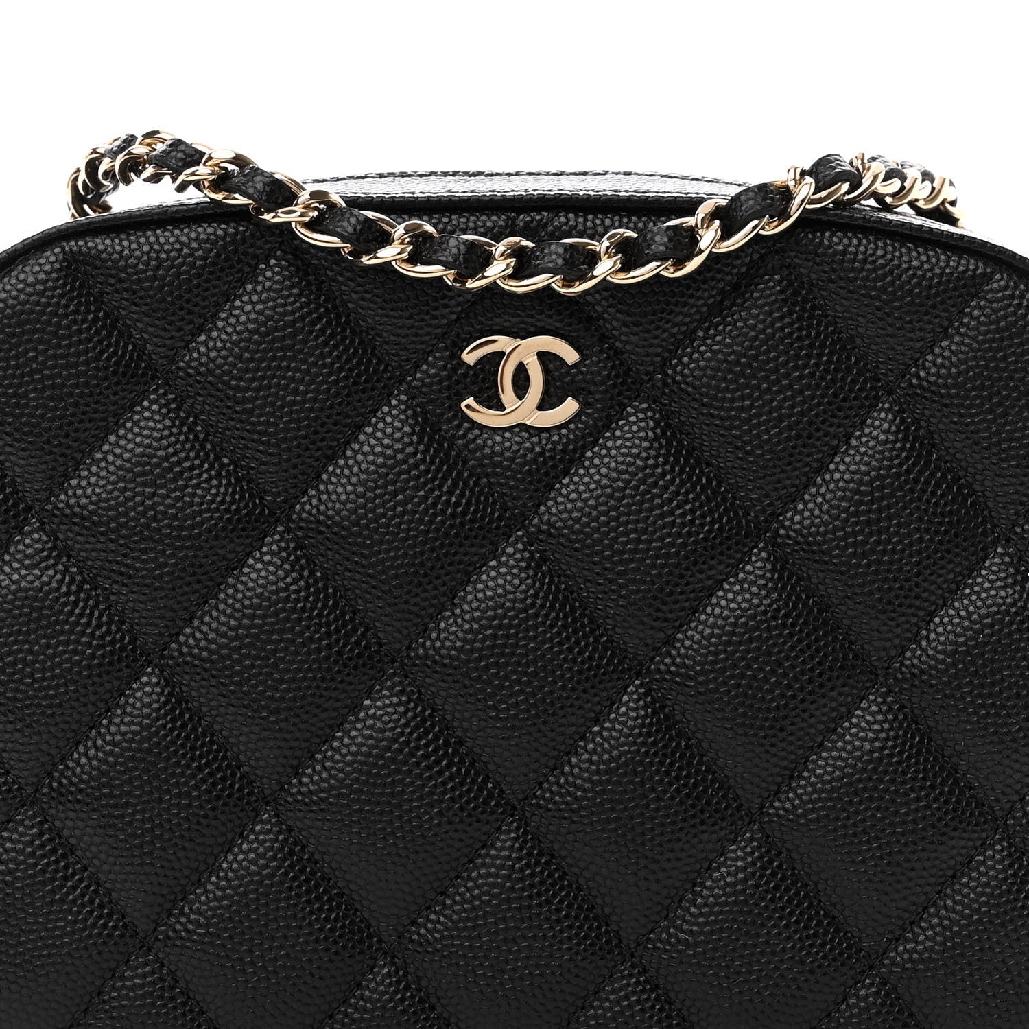 Chanel Caviar Quilted Vanity With Chain Black 9 of 11