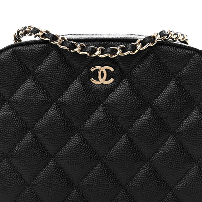 Chanel Caviar Quilted Vanity With Chain Black 9 of 11