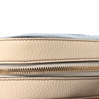 Gucci Dollar Calfskin Bi-Color Small Soho Disco Bag Mystic White Black 10 of 10