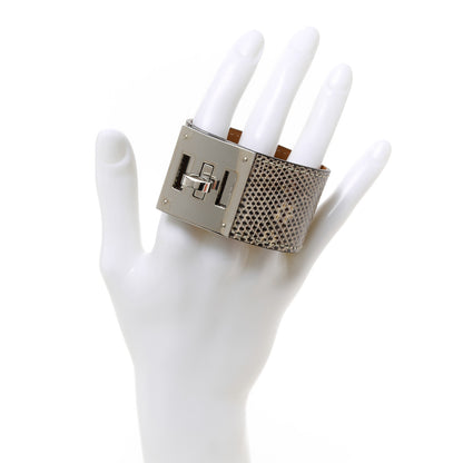 Hermes Lizard Kelly Dog Bracelet T3 Ombre 2 of 6