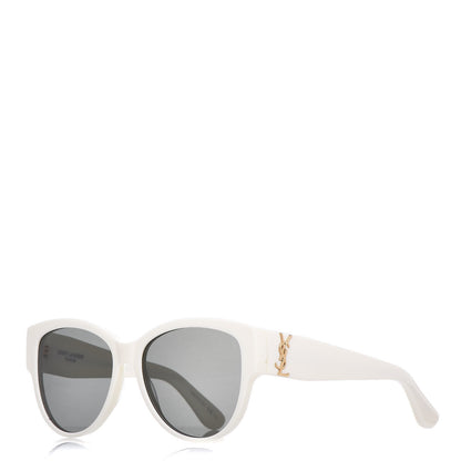 Saint Laurent SL M3 007 Sunglasses Ivory 1 of 8