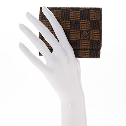Louis Vuitton Damier Ebene Business Card Holder 2 of 9