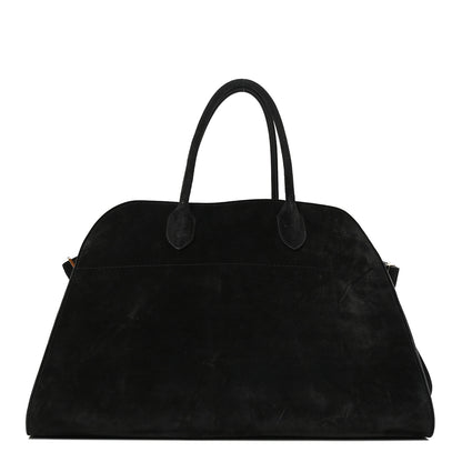 The Row Suede Soft Margaux 15 Black 1 of 9