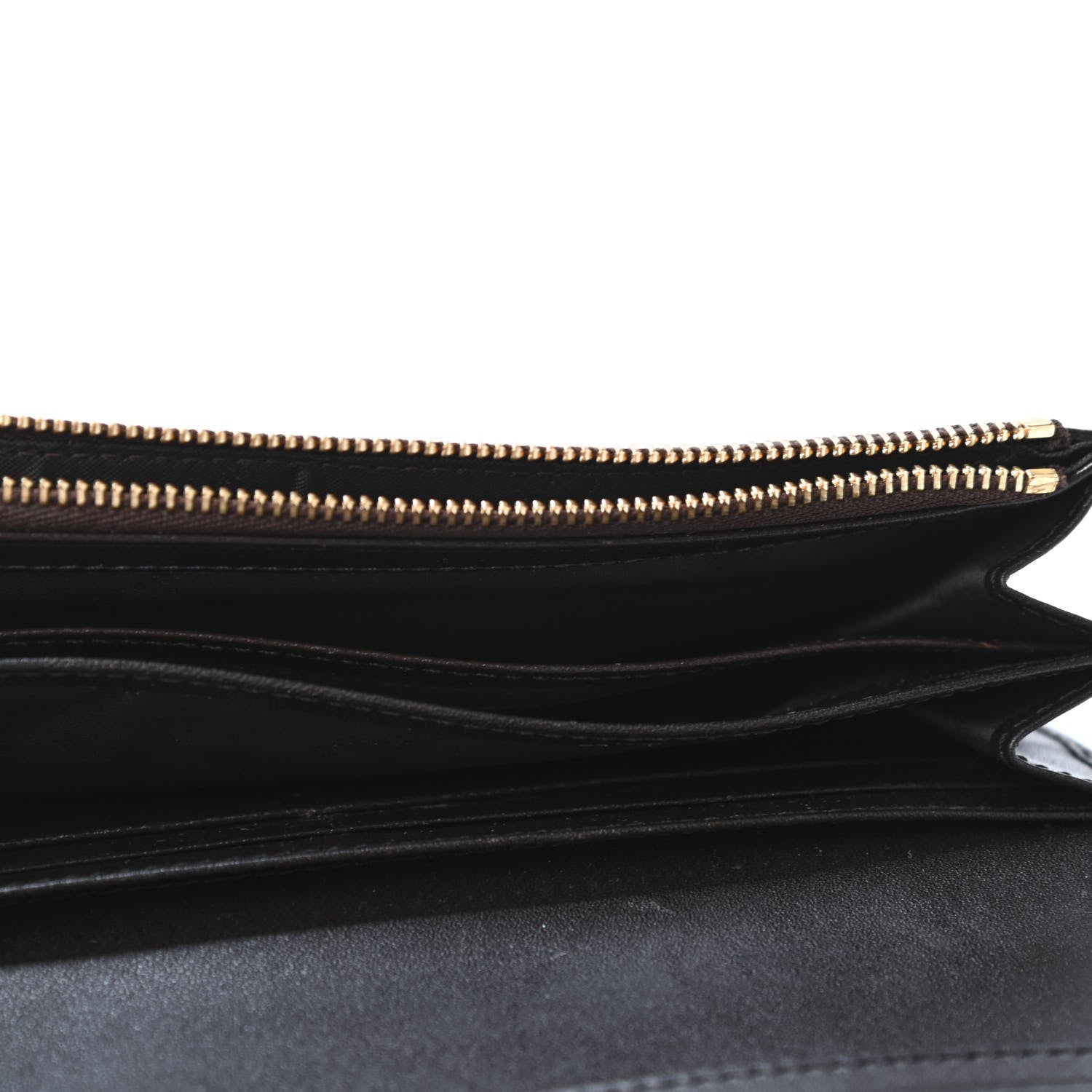 Burberry Haymarket Check Penrose Continental Wallet Chocolate 4 of 4