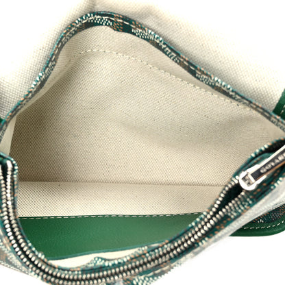 Goyard Goyardine Plumet Wallet Clutch Green 5 of 11