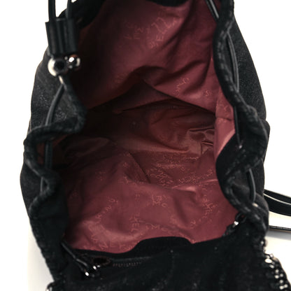 Stella McCartney Shaggy Deer Mini Rucksack Backpack Black 10 of 15