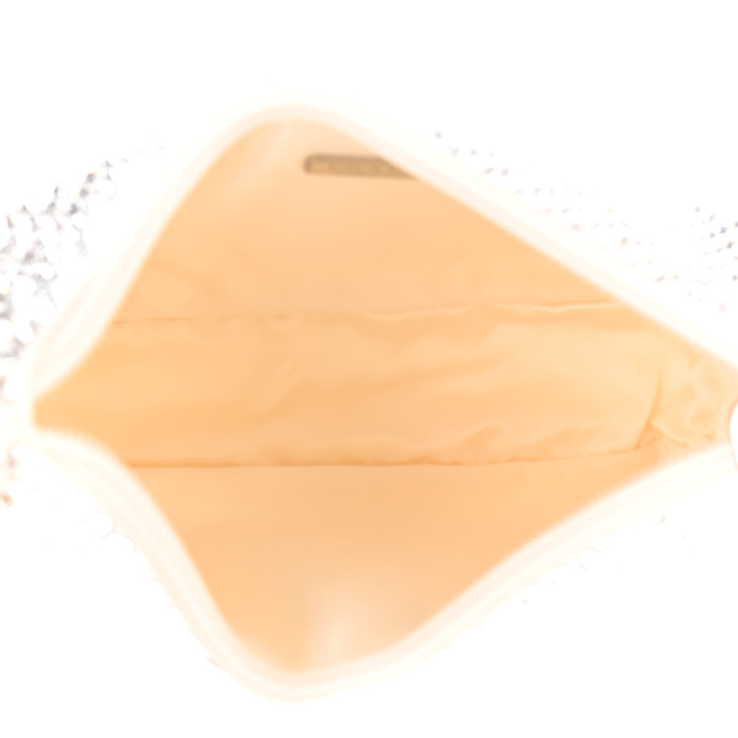 Prada Satin Crystal Mini Re-Edition 2000 Bag White 5 of 10