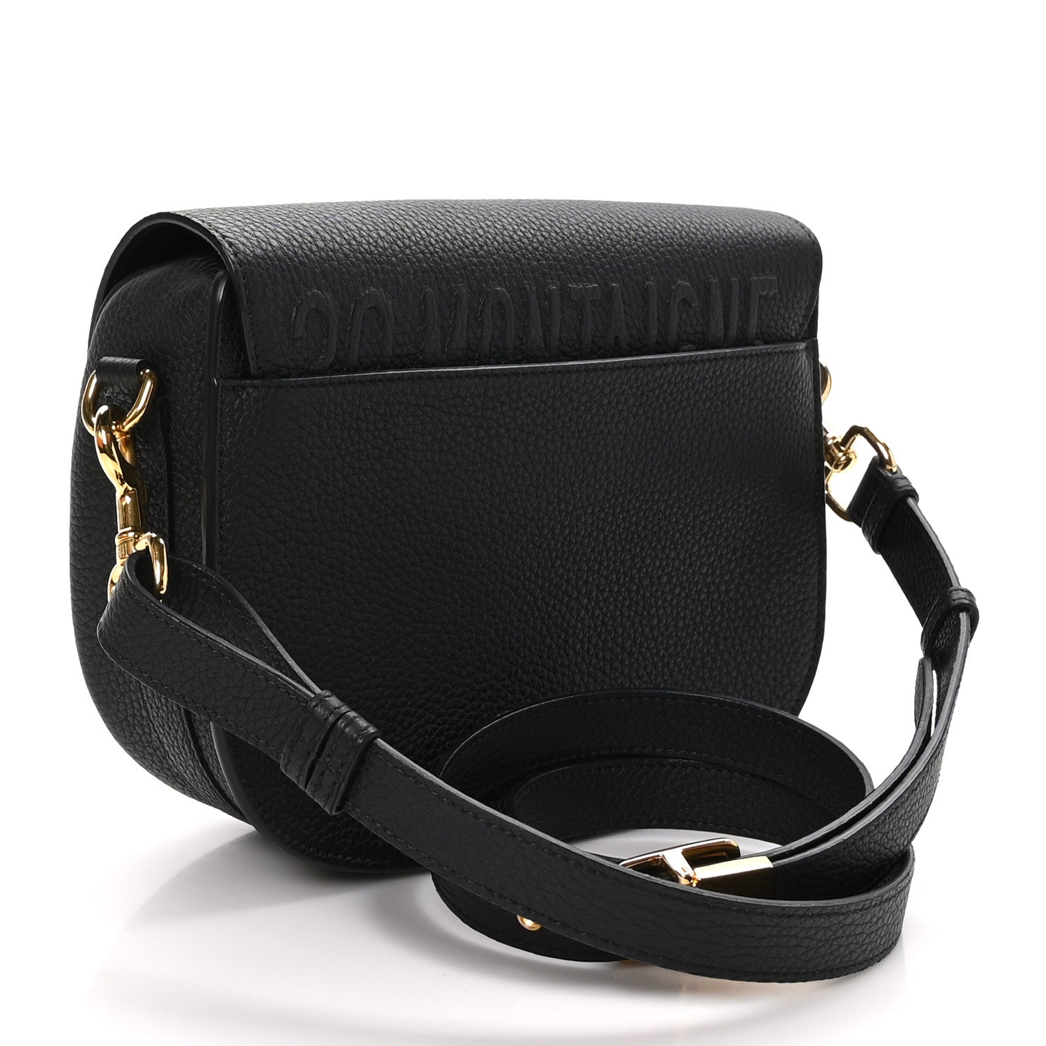 Christian Dior Grained Calfskin Medium Bobby Flap Black 3 of 10