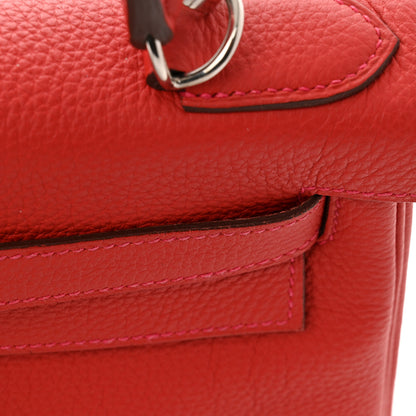 Hermes Togo Kelly Retourne 28 Rouge Casaque 13 of 14