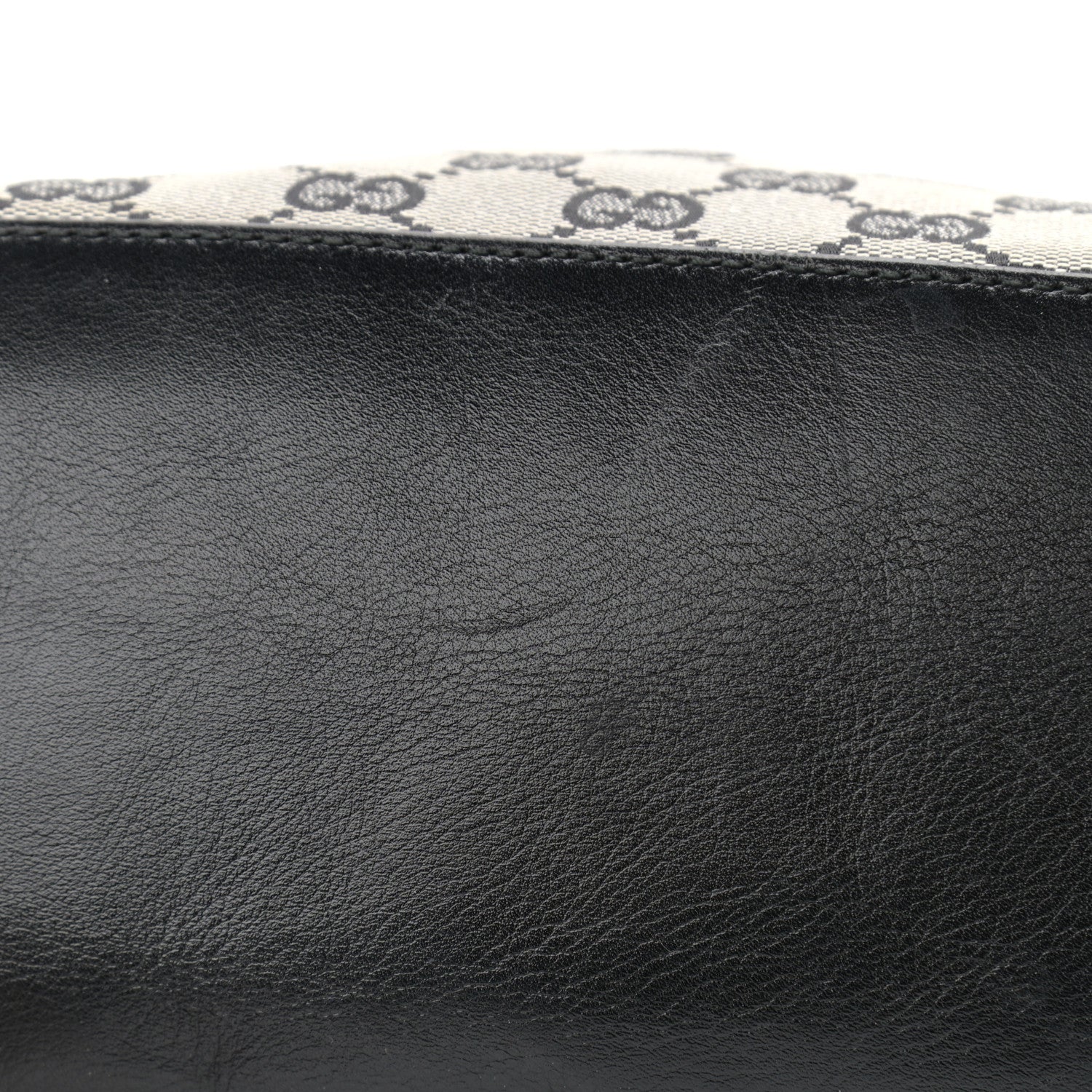 Gucci Monogram GG Small Clasp Hobo Black 9 of 10