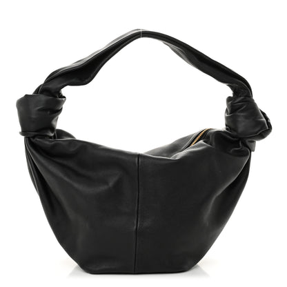 Bottega Veneta Calfskin Teen Double Knot Hobo Black 1 of 12