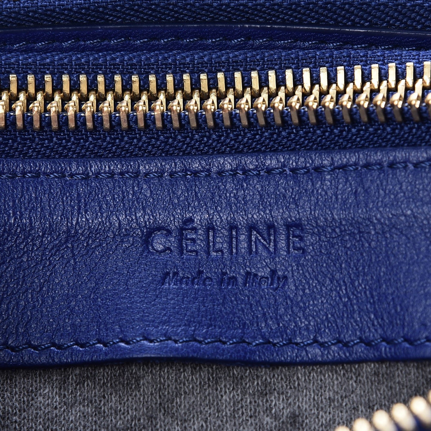 Lambskin Small Trio Crossbody Bag Indigo