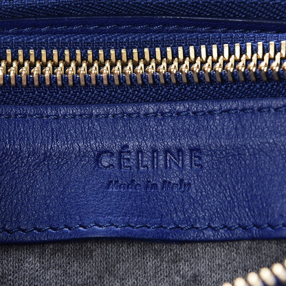 Celine Lambskin Small Trio Crossbody Bag Indigo 8 of 9