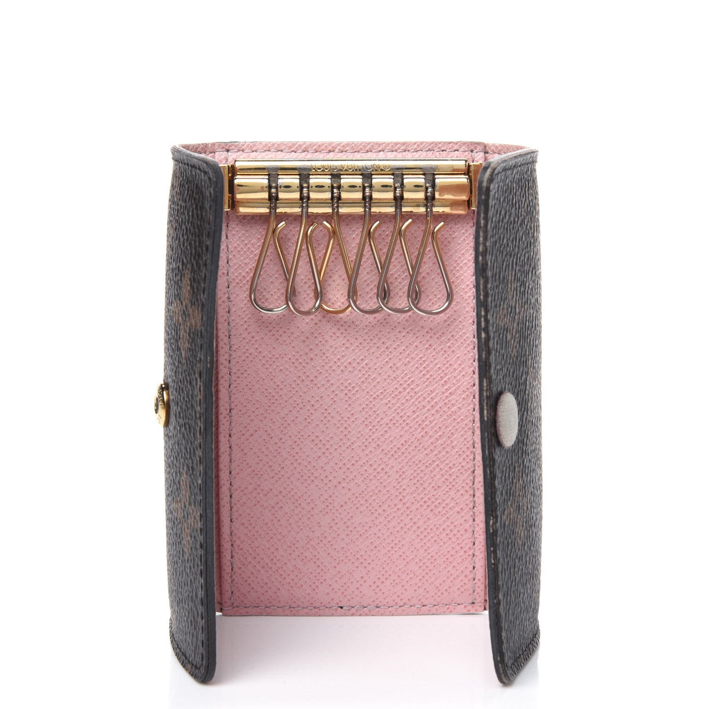 Monogram Multicles 6 Key Holder Rose Ballerine