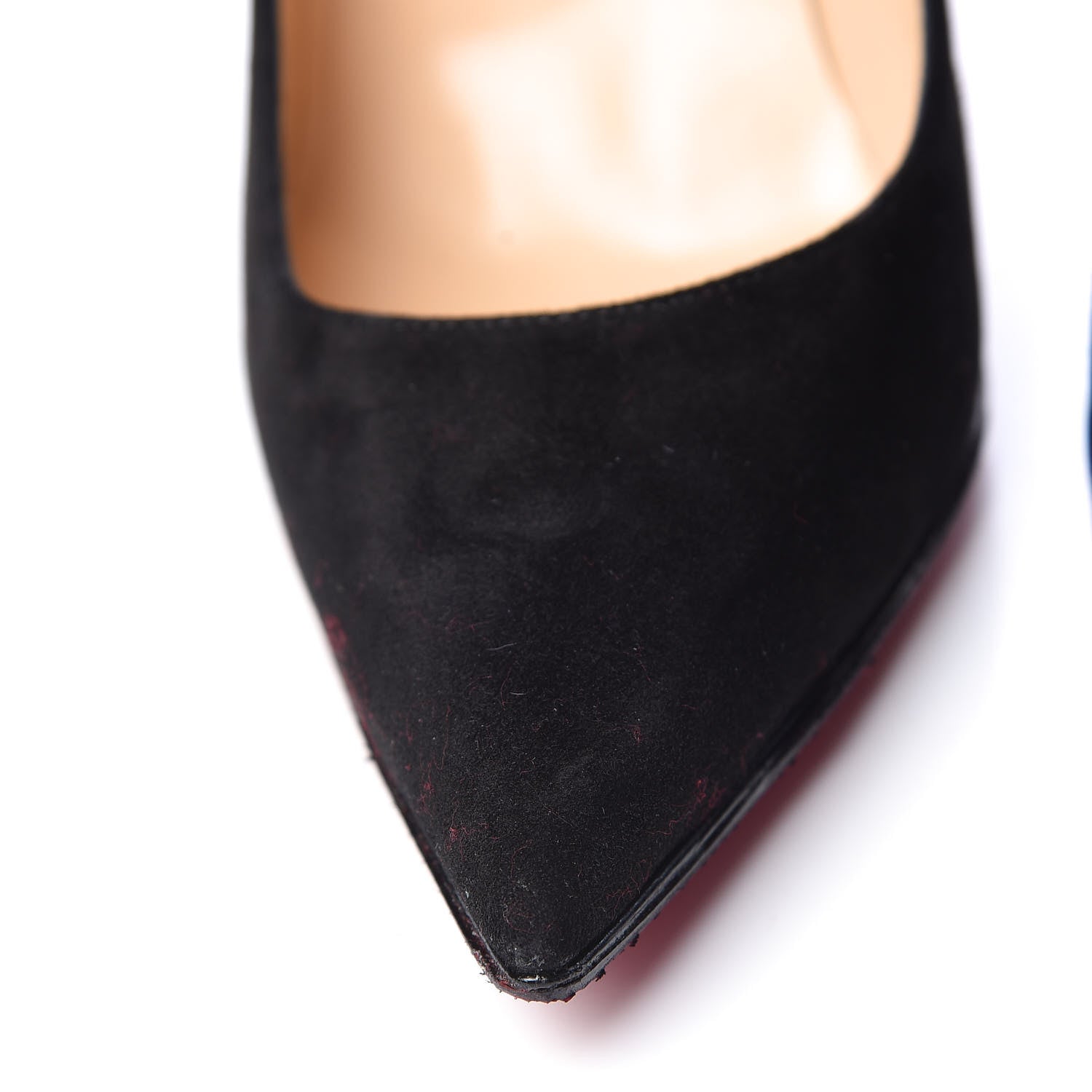 Christian Louboutin Veau Velours Decoltish 100 Pumps 36.5 Black 15 of 16